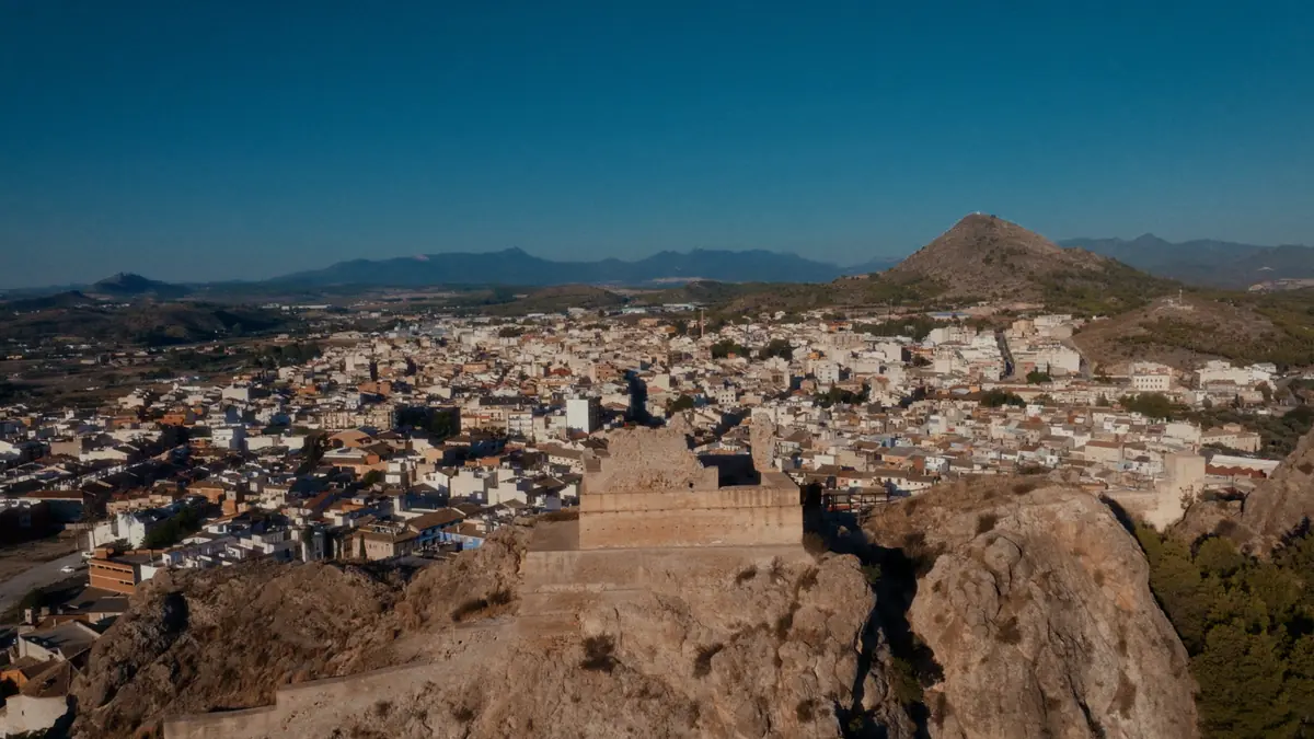 Calasparra vista desde el aire