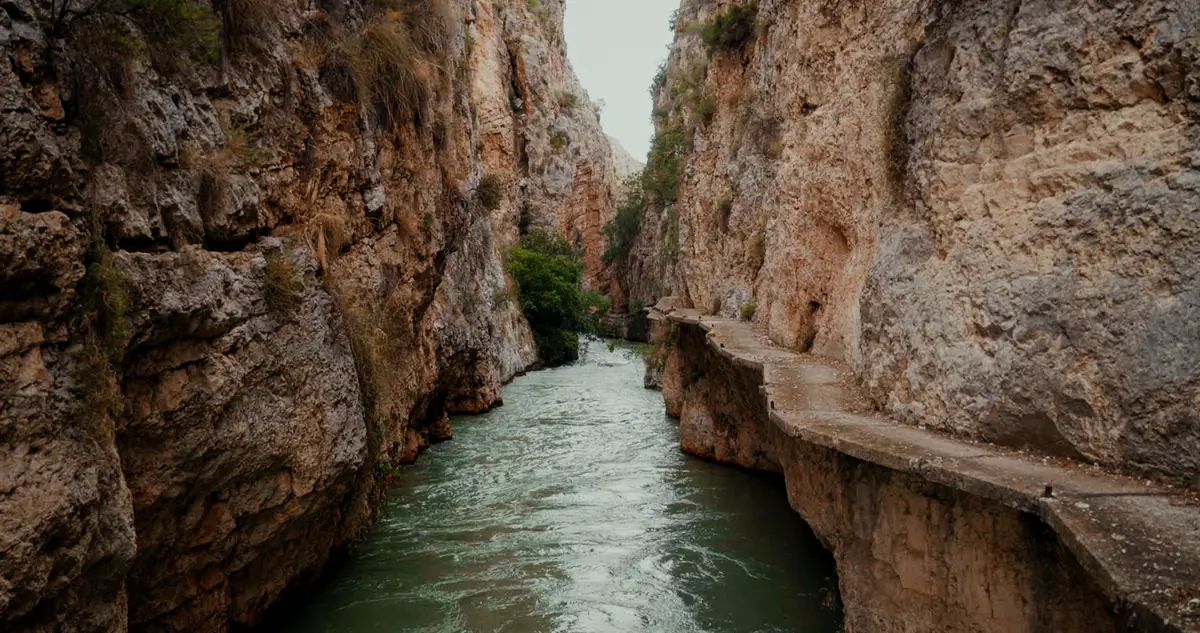 Cañón de los Almadenes del río Mundo